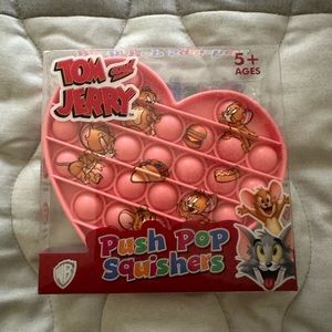 Tom and Jerry push pop squishers sensory and stress toys